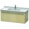 Duravit Waschtischunterbau X-LARGE 460x1000x448mm mediterrane eiche