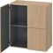 Duravit Halbhochschrank L-CUBE 700x363x800mm europäische eiche