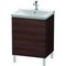 Duravit Waschtischunterbau L-CUBE 620x481x709mm kastanie dunkel