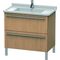 Duravit Waschtischunterbau X-LARGE 800x470x668mm europäische eiche