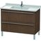 Duravit Waschtischunterbau X-LARGE 1000x470x668mm amerikanisch nussbaum