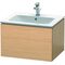 Duravit Waschtischunterbau L-CUBE 620x481x400mm eiche gebürstet