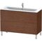 Duravit Waschtischunterbau L-CUBE 1220x481x704mm amerikanisch nussbaum