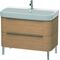 Duravit Waschtischunterbau HAPPY D.2 480x975x573mm europäische Eiche