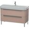 Duravit Waschtischunterbau HAPPY D.2 480x1175x573mm amerik. nussbaum