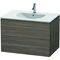 Duravit Waschtischunterbau L-CUBE 534x820x550mm pine terra