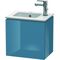 Duravit Waschtischunterbau L-CUBE 294x420x400mm Ans re St blue hochglanz