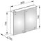 Keuco Spiegelschrank ROYAL L1 Vorb 800x742x150mm 2 Schubk si-gb-e. A++