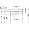 Duravit Waschtisch VERO AIR o ÜL m HLB 800x470mm ohne Hahnloch weiß