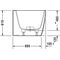 Duravit Whirlwanne DURASQUARE 180x80 Ecke re 2 RS weiß Air-System