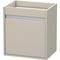 Duravit Unterschrank KETHO 360x500x550mm Anschlag links taupe