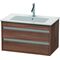 Duravit Waschtischunterbau KETHO 480x800x475mm nussbaum natur