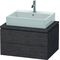 Duravit Konsolenunterschrank L-CUBE 400x720x547mm eiche dunkel gebürstet