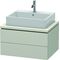 Duravit Konsolenunterschrank L-CUBE 400x720x547mm taupe