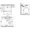 VitrA Waschtisch CONFORMA 650x560/520mm HL mttg m Ü-loch weiß