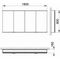 Keuco Spiegelschrank ROYAL MODULAR 2.0 Breite 1800mm Höhe 900mm Tiefe 160mm