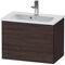 Duravit Waschtischunterbau D-NEO Compact 1 Auszug 440x610x372mm kastanie dunkel