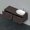 Duravit Waschtischunterbau D-NEO 459x1400x550mm 2 Au Be re Kast. dunkel