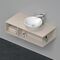 Duravit Waschtischunterbau Compact D-NEO 1 offenes Fach 260x1000x480mm taupe