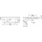 V&B Schrankwaschtisch SUBWAY 3.0 1300x470mm o ÜL ohne HL we C+