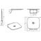 V&B Duschklappsitz ViCare Universal we 355x105x370mm