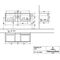 V&B Waschtischunterschrank SUBWAY 3.0 1272x429x478mm m Be f SWT Gri Vo bl Br w
