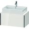 Duravit Konsolenunterschrank XVIU 400x800x478mm Prof. sw ma weiß hochglanz