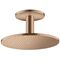 Kopfbrause 300 1jet AXOR Deckenmontage brushed red gold