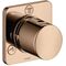 Abstell- u Umstellventil AXOR CITTERIO M Trio/Quattro Unterputz polished red gol