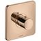 Thermostat AXOR CITTERIO M Unterputz 43 l/min polished red gold