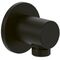 V&B Wandanschlussbogen UNIVERSAL SHOWERS 56x49x56mm, rund matt black