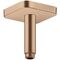 HG Decken-Anschlussstück AXOR 100mm DN 15 softsquare brushed red gold