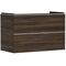HG Waschtischunterschrank Xelu Q 980x605x475mm NB dunkel Griff mattweiß