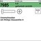 Linsenschraube DIN 7985 PH M2,5x16-H 4.8 galv.verz. 200St. - VPE: 200