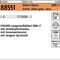 Langschaftdübel R 88551 SXRL 10x200 T Schr.Sta verz./Dübel-Nylon 50St. FISCHER - VPE: 50