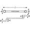 Doppelringschlüssel 630 21x23mm 315mm HAZET
