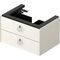 Duravit Waschtischunterbau WHITE TULIP 684x410mm 2 Schubk No we sdm ES Ei mitte