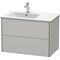 Duravit Waschtischunterbau XSQUARE 810x560x478mm 2 Sk No we sdm ES Ah Mi.