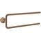 Handtuchhalter Axor Universal Circular zweiarmig brushed red gold