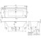 V&B Vorwandwanne COLLARO DUO 1795x790mm, Colour on Demand we