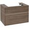 V&B Waschtischunterschrank COLLARO 800x548x500mm WT mttg m LED-B. Ar Oak
