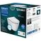 Duravit Wand-WC Set Soleil by Starck 560x400x450mm weiß HygieneGlaze