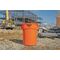 Mehrzwecktonne orange 167l PE Außen-Ø610xH800mm RUBBERMAID