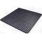 Fußmatte offene Ringe schwarz Gum.L900xB900xS10mm