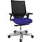 Bürodrehstuhl m.Punktsynchrontechnik schwarz/blau 420-550mm Trgf.110kg TOPSTAR