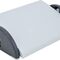 Fußstütze lichtgrau B520xT350xH140mm Höhenverstellung 4-fach 30-165mm WEDO