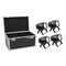 EUROLITE Set 4x LED IP Tourlight 120 WW + Case