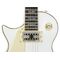 DIMAVERY LP-700L E-Gitarre, LH, weiß