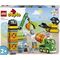 Duplo Baustelle mit Baufahrzeugen