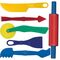 Knetwerkzeug 6er Set